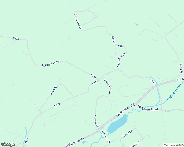 map of restaurants, bars, coffee shops, grocery stores, and more near 5397 Rolling Hills Road in Saylorsburg