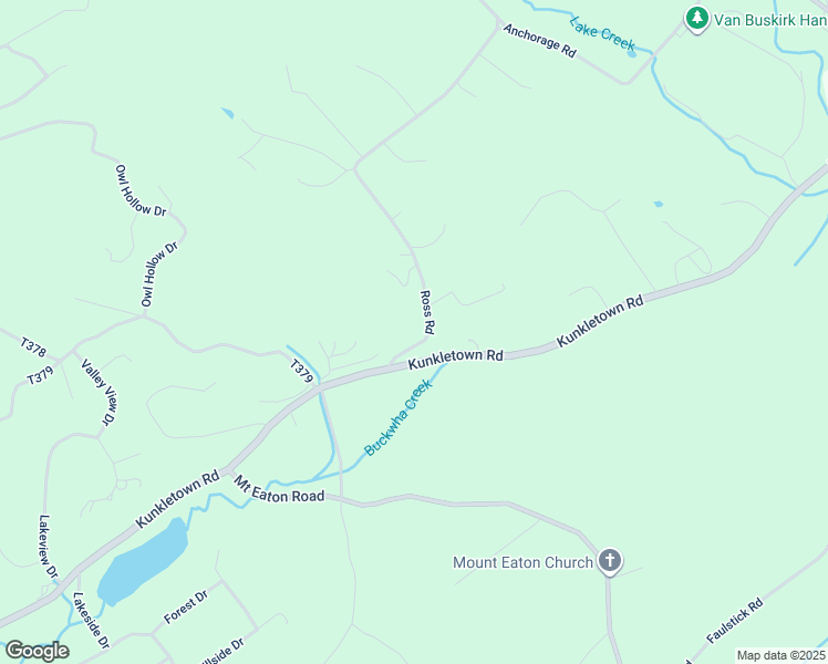map of restaurants, bars, coffee shops, grocery stores, and more near 3117 Ross Road in Saylorsburg