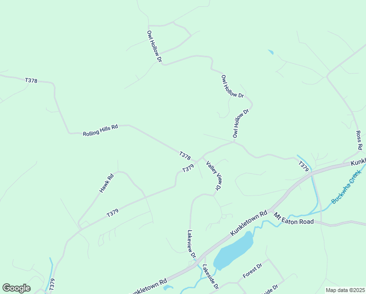 map of restaurants, bars, coffee shops, grocery stores, and more near 5397 Rolling Hills Road in Saylorsburg