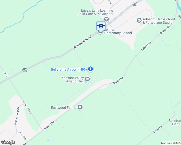 map of restaurants, bars, coffee shops, grocery stores, and more near 225 Snowbird Lane in Bellefonte