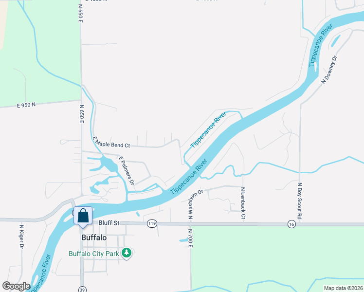 map of restaurants, bars, coffee shops, grocery stores, and more near 6958 Hunts Riverside in Monticello