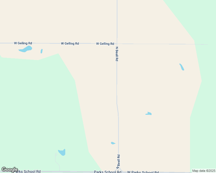 map of restaurants, bars, coffee shops, grocery stores, and more near 16507 North Beall Road in Princeville