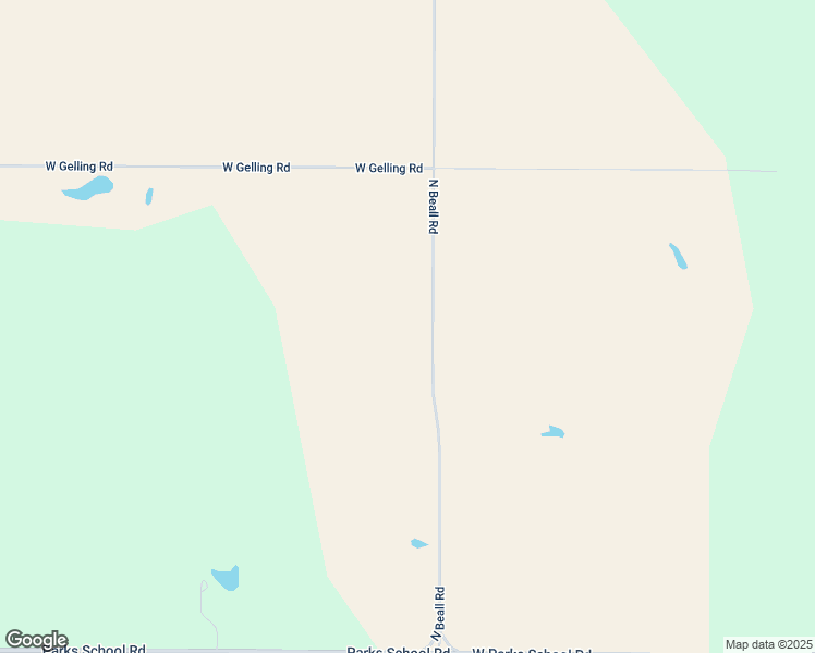 map of restaurants, bars, coffee shops, grocery stores, and more near 16507 North Beall Road in Princeville
