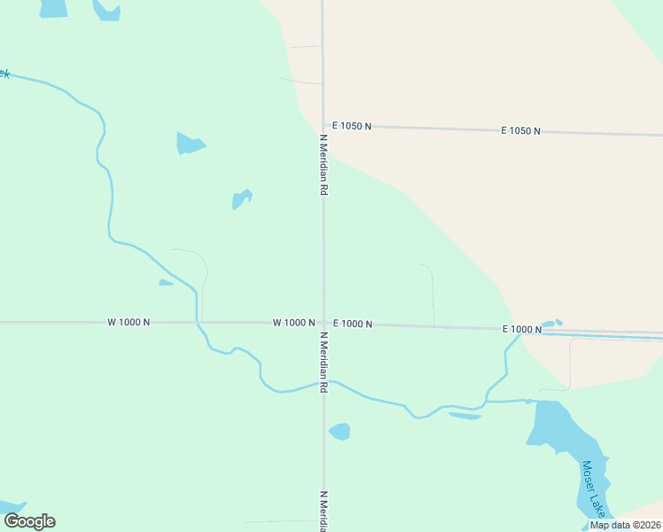 map of restaurants, bars, coffee shops, grocery stores, and more near 10147 North Meridian Road in Ossian