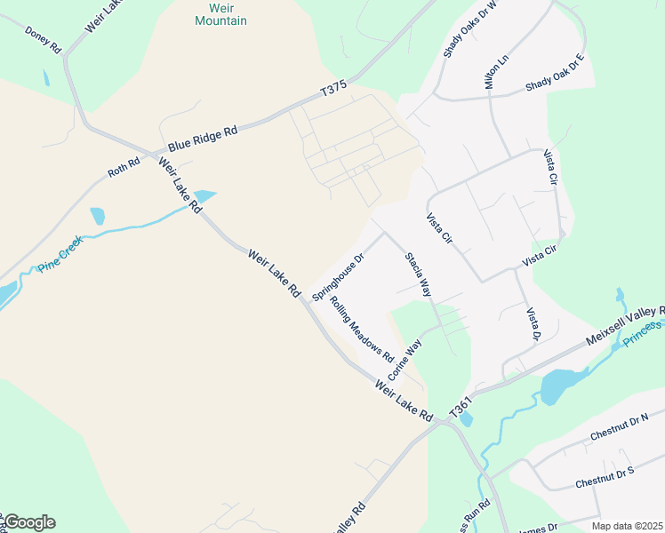 map of restaurants, bars, coffee shops, grocery stores, and more near 108 Spring House Drive in Saylorsburg