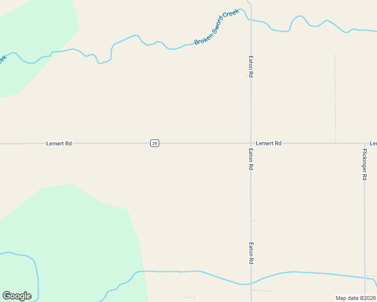 map of restaurants, bars, coffee shops, grocery stores, and more near 2497 Lemert Road in Bucyrus