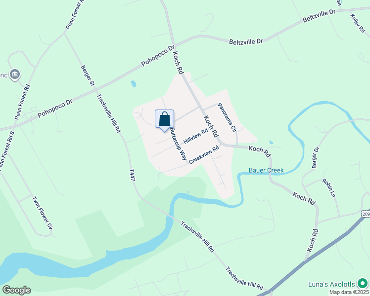 map of restaurants, bars, coffee shops, grocery stores, and more near 75 Buttercup Way in Carbon