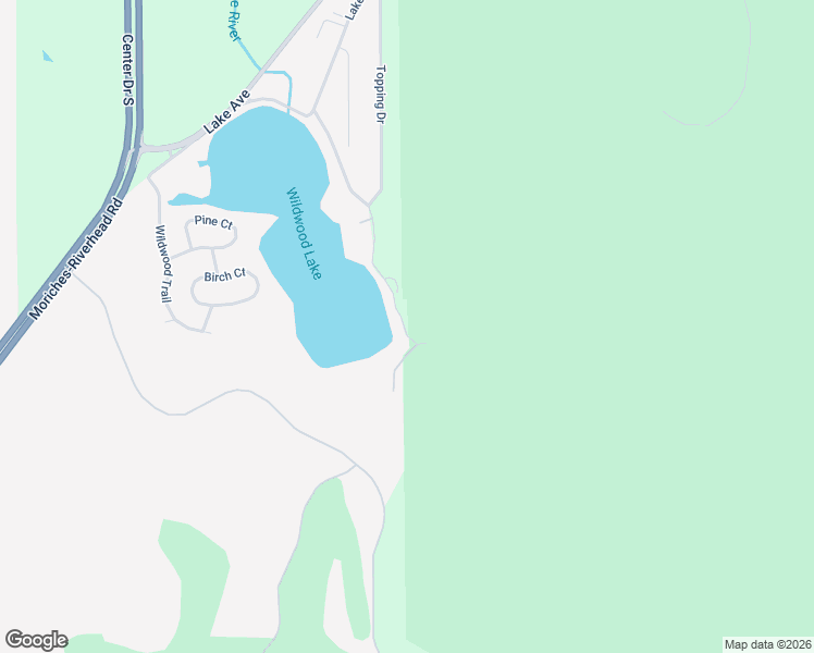 map of restaurants, bars, coffee shops, grocery stores, and more near 134 Old Westhampton Road in Riverhead