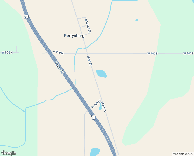 map of restaurants, bars, coffee shops, grocery stores, and more near 8601-8771 North Old Route 31 in Macy