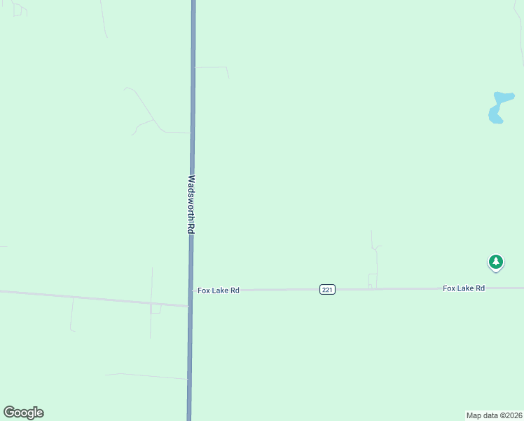 map of restaurants, bars, coffee shops, grocery stores, and more near 7541 Wadsworth Road in Marshallville