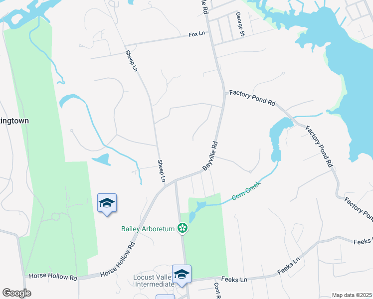 map of restaurants, bars, coffee shops, grocery stores, and more near 8 Marseille Dr in Locust Valley