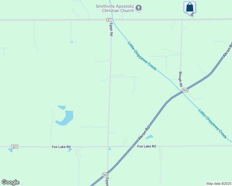 map of restaurants, bars, coffee shops, grocery stores, and more near 7767 Egypt Road in Sterling