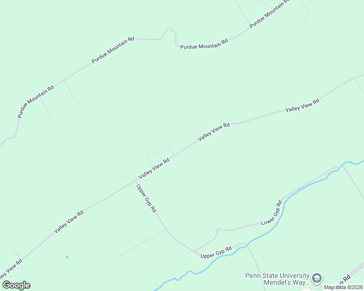 map of restaurants, bars, coffee shops, grocery stores, and more near 1479 Valley View Road in Bellefonte