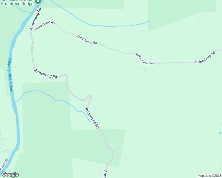 map of restaurants, bars, coffee shops, grocery stores, and more near 1450 Armstrong Road in Portersville
