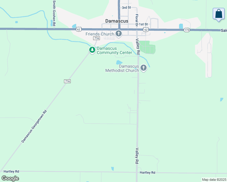 map of restaurants, bars, coffee shops, grocery stores, and more near 401 Valley Road in Salem