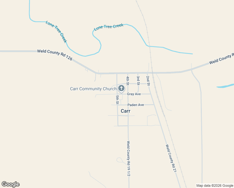 map of restaurants, bars, coffee shops, grocery stores, and more near 5th Street in Carr