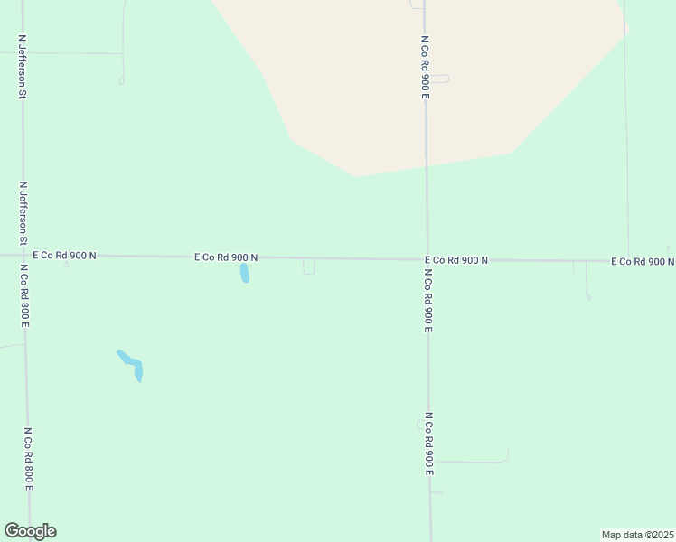 map of restaurants, bars, coffee shops, grocery stores, and more near 8760 East Co Road 900 North in Twelve Mile