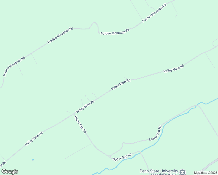 map of restaurants, bars, coffee shops, grocery stores, and more near Valley View Rd in Bellefonte