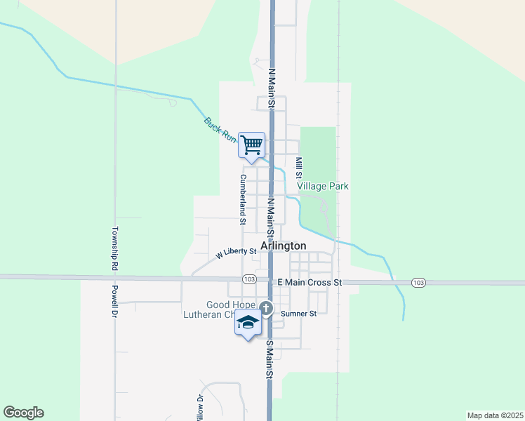 map of restaurants, bars, coffee shops, grocery stores, and more near 126 Deerfield Street in Arlington