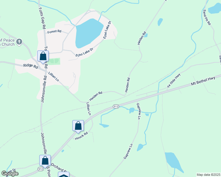 map of restaurants, bars, coffee shops, grocery stores, and more near 1-211 Heiden Road in Bangor
