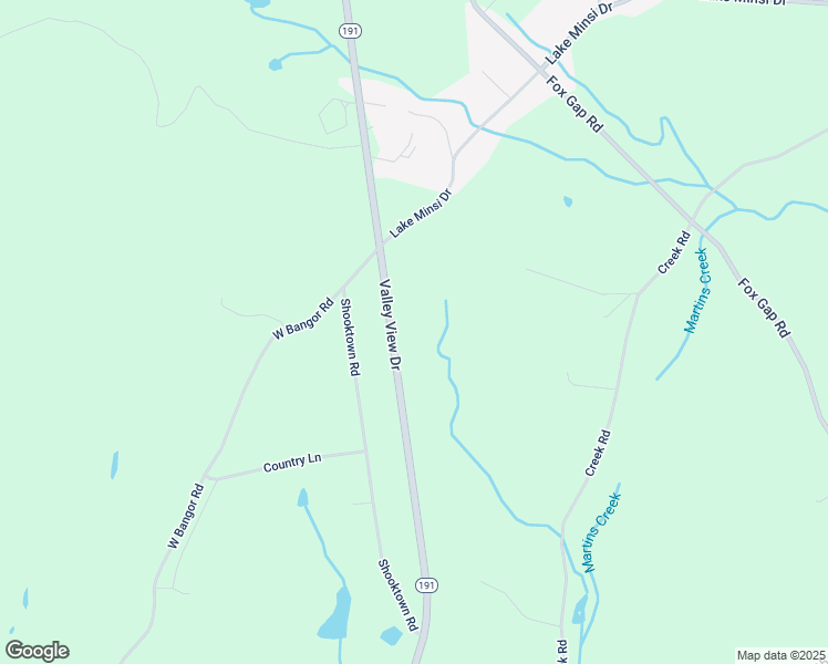 map of restaurants, bars, coffee shops, grocery stores, and more near 1449 Valley View Drive in Bangor
