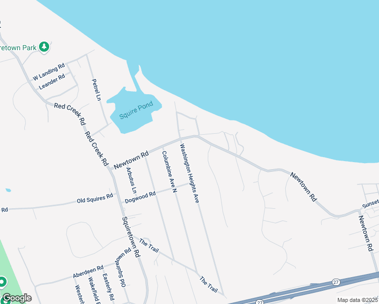 map of restaurants, bars, coffee shops, grocery stores, and more near 188 Washington Heights Avenue in Hampton Bays