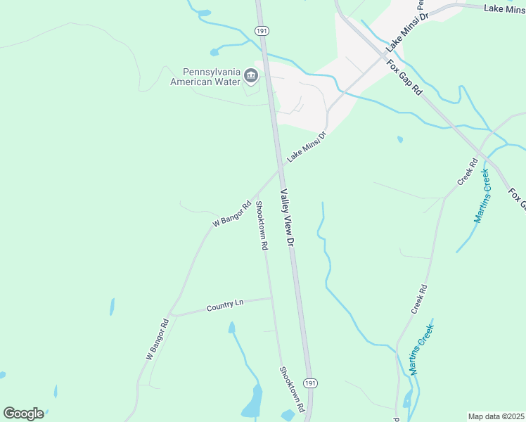 map of restaurants, bars, coffee shops, grocery stores, and more near 573 Shooktown Road in Bangor