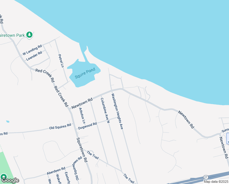 map of restaurants, bars, coffee shops, grocery stores, and more near 188 Washington Heights Avenue in Hampton Bays
