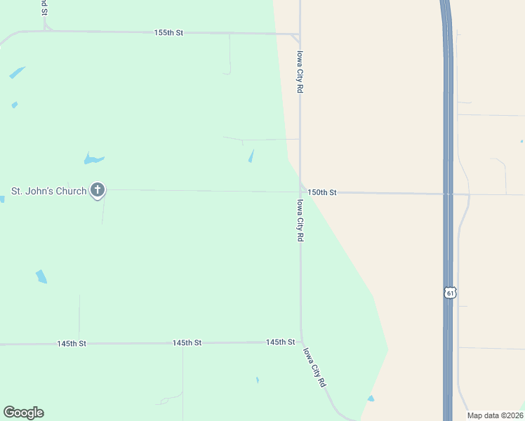 map of restaurants, bars, coffee shops, grocery stores, and more near 13113 150th Street in Burlington