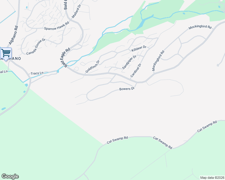 map of restaurants, bars, coffee shops, grocery stores, and more near 24 Bowers Drive in Hackettstown