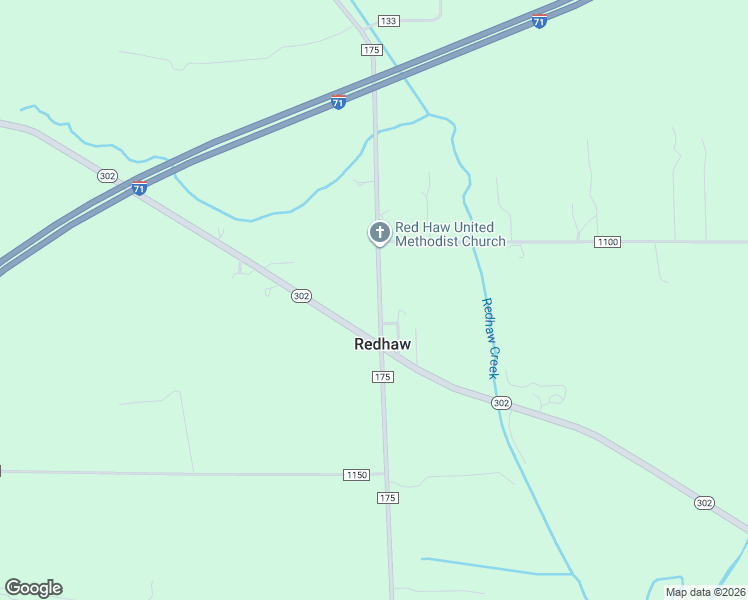 map of restaurants, bars, coffee shops, grocery stores, and more near 1114 County Road 175 in Polk