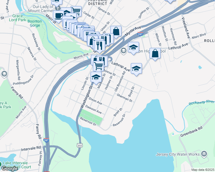 300 Holmes Street, Boonton Township NJ Walk Score