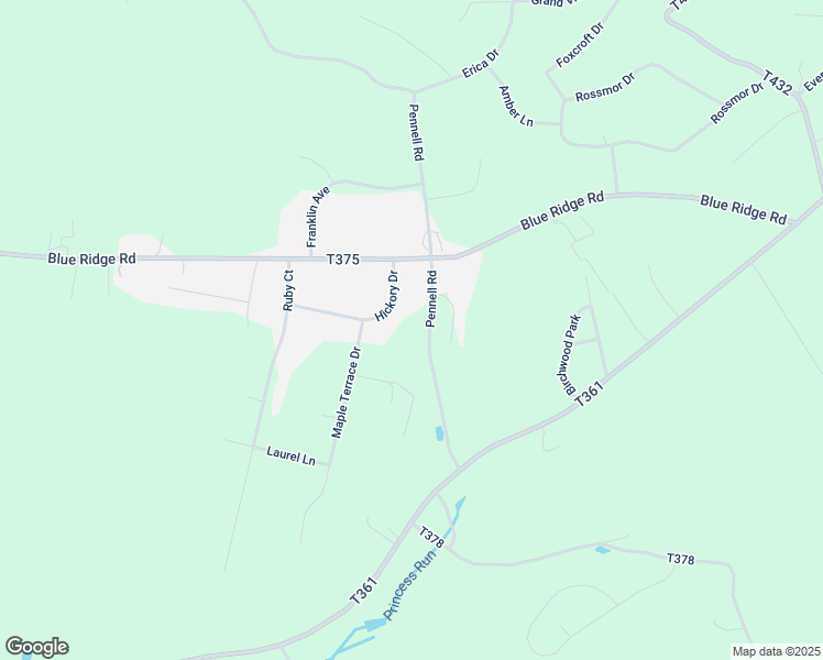 map of restaurants, bars, coffee shops, grocery stores, and more near 221 Hickory Drive in Saylorsburg