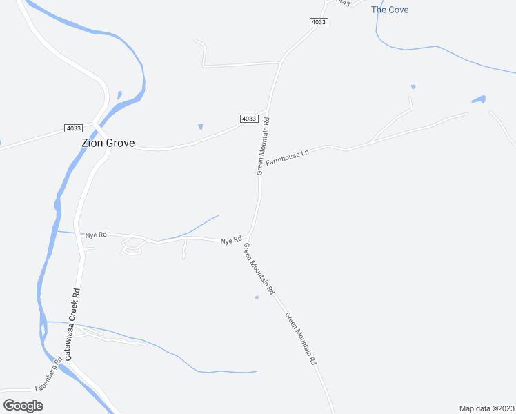 map of restaurants, bars, coffee shops, grocery stores, and more near Green Mountain Road in Zion Grove