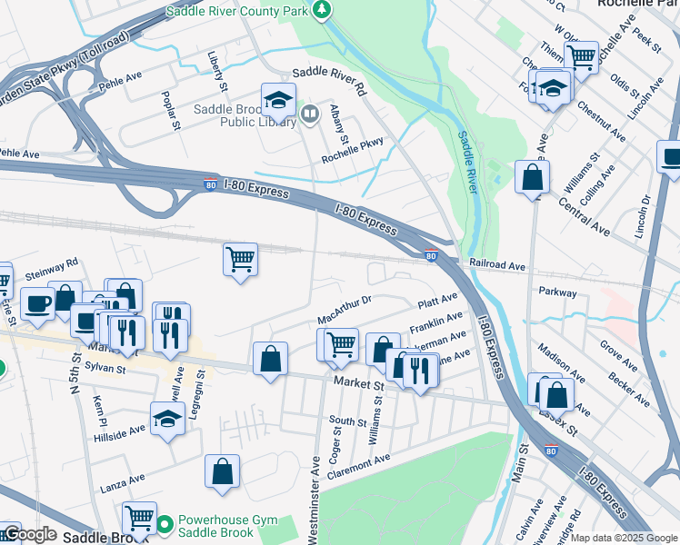 140 Mayhill Street, Saddle Brook NJ Walk Score