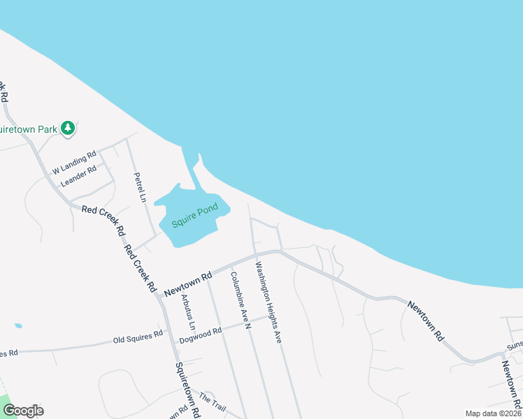 map of restaurants, bars, coffee shops, grocery stores, and more near 7 Squires Terrace in Hampton Bays