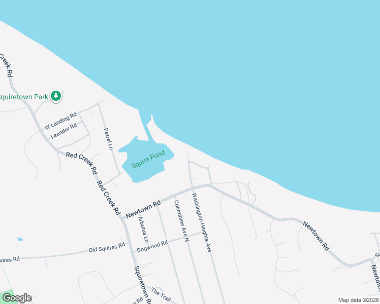 map of restaurants, bars, coffee shops, grocery stores, and more near 7 Squires Terrace in Hampton Bays