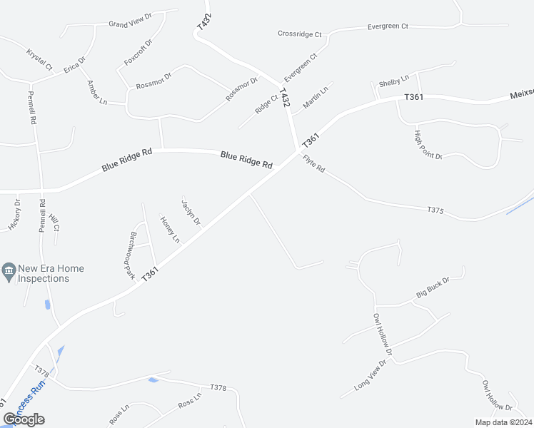 map of restaurants, bars, coffee shops, grocery stores, and more near 287 Birchwood Park in Saylorsburg
