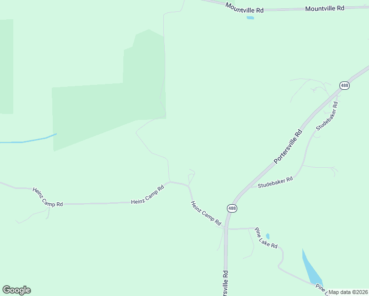 map of restaurants, bars, coffee shops, grocery stores, and more near 275 Nye Road in Portersville