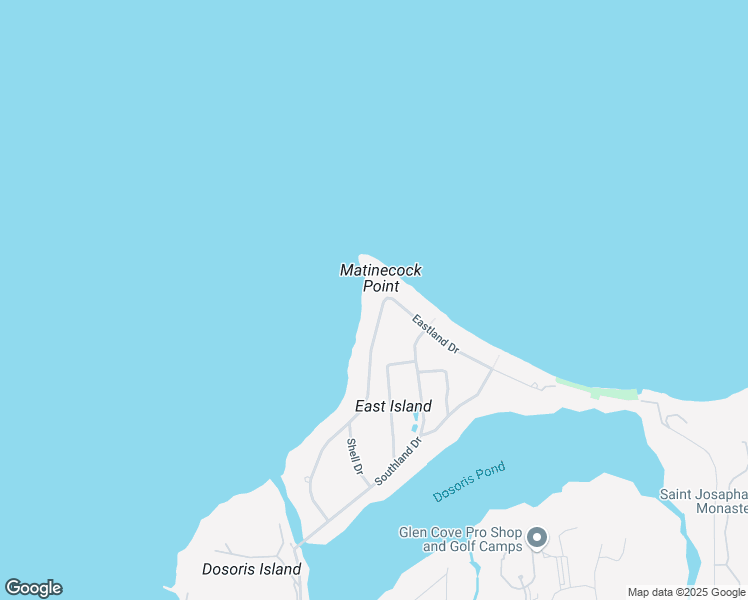 map of restaurants, bars, coffee shops, grocery stores, and more near 48 Westland Drive in Glen Cove