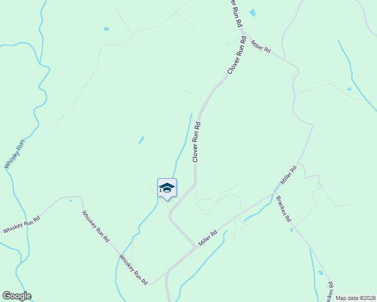 map of restaurants, bars, coffee shops, grocery stores, and more near 511 Clover Run Road in Mahaffey