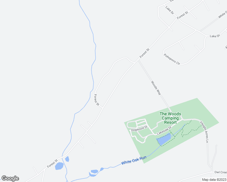 map of restaurants, bars, coffee shops, grocery stores, and more near 3487 Forest Street in Lehighton