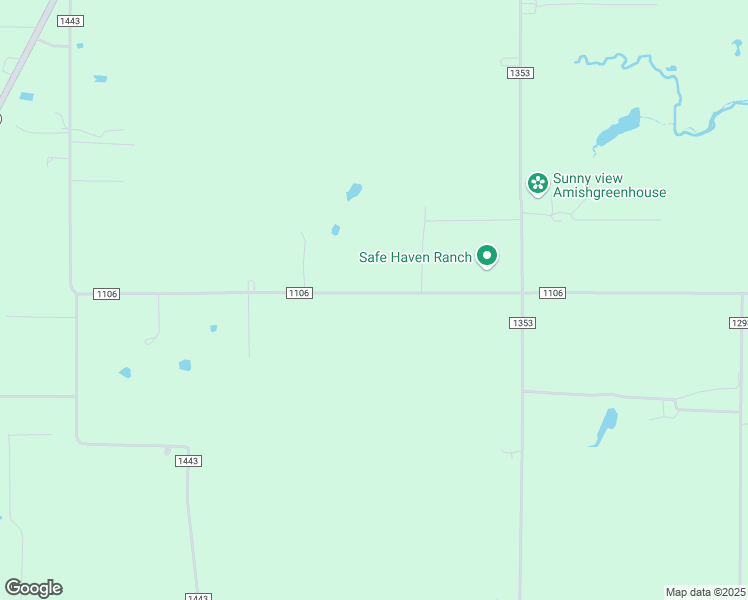 map of restaurants, bars, coffee shops, grocery stores, and more near 1381 Township Road 1106 in Ashland