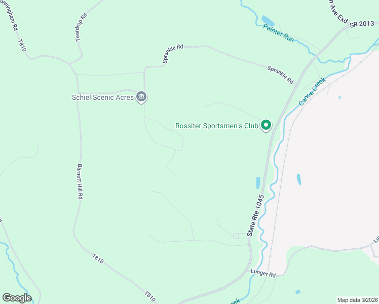 map of restaurants, bars, coffee shops, grocery stores, and more near 294 Sprankle Road in Punxsutawney