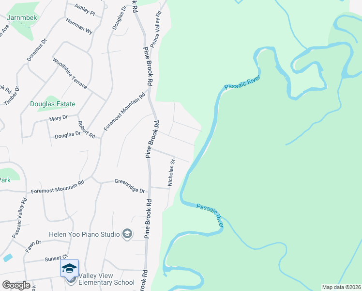 map of restaurants, bars, coffee shops, grocery stores, and more near 15 Longview Road in Montville