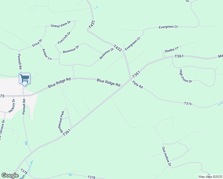map of restaurants, bars, coffee shops, grocery stores, and more near 1103 Meixsell Valley Road in Saylorsburg