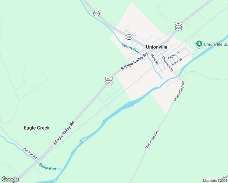 map of restaurants, bars, coffee shops, grocery stores, and more near 338-364 Hawk Ln in Unionville