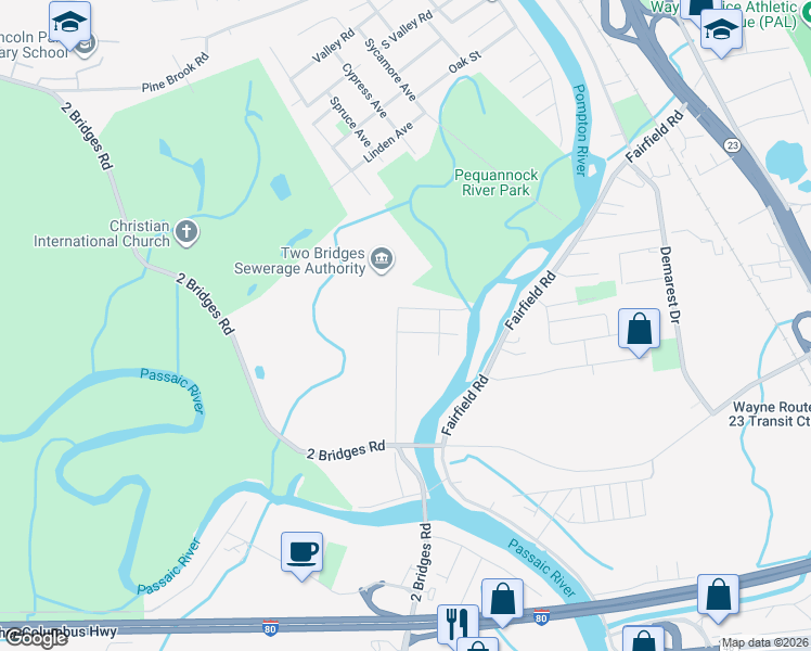 map of restaurants, bars, coffee shops, grocery stores, and more near 25 Alexander Street in Lincoln Park