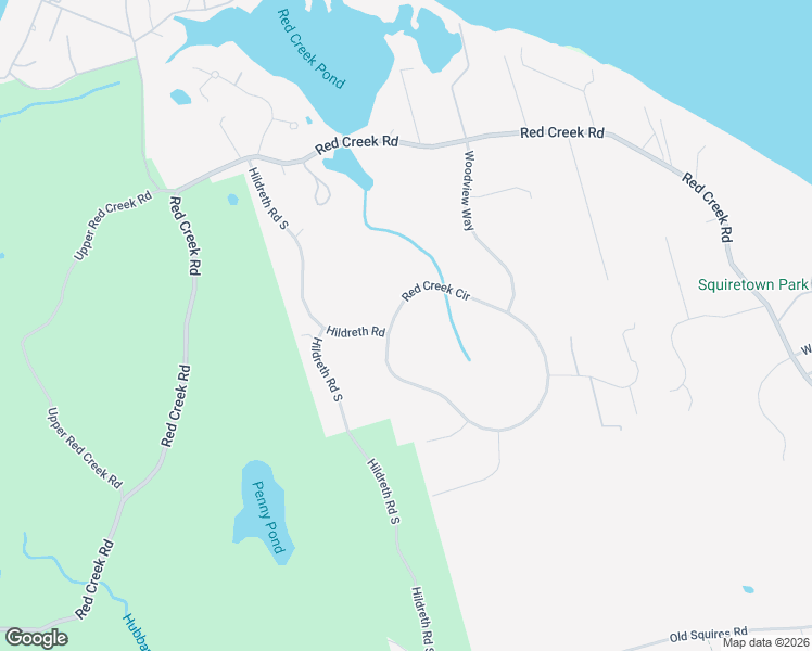 map of restaurants, bars, coffee shops, grocery stores, and more near 36 Red Creek Circle in Hampton Bays