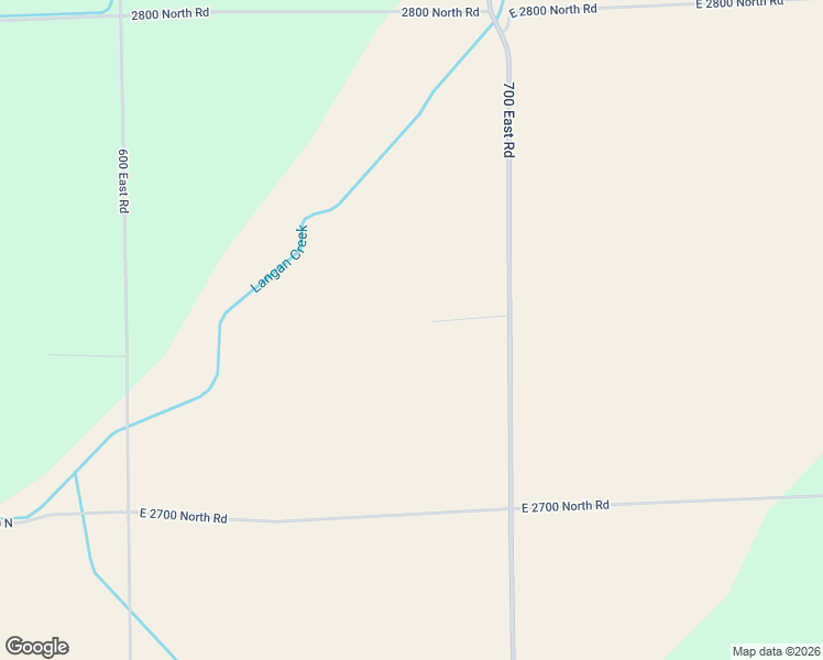 map of restaurants, bars, coffee shops, grocery stores, and more near 2737 North 700 East Road in Ashkum